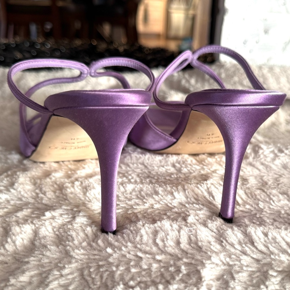 Jimmy Choo Anise Strappy Heel Mules - Picture 6 of 8